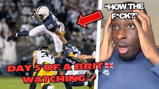 i watched saquon barkleys college football highlights and hurdles [upl. by Aslin]