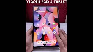 Xiaomi Pad 6 Tablet Overview shorts xiaomipad6 viralvideo [upl. by Enaile397]