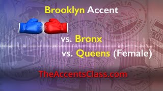 Learn New York City Accents Brooklyn vs Bronx vs Queens [upl. by Euqinahs8]