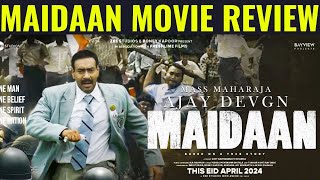 Maidaan Movie Review  KRK  krkreview maidaanreview maidaanmovie maidaan ajaydevgan bollywood [upl. by Susumu183]