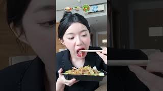 Mukbang with Quynh Truong 🍛🍲🥗🧊trending food shorts mukbang viral [upl. by Agan422]