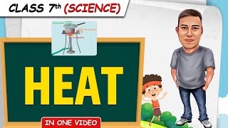 Heat  Full Chapter in 1 Video  Class 7th Science  Junoon Batch [upl. by Sirrah]