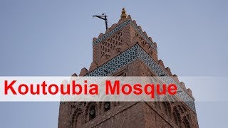 Koutoubia  The largest mosque in Marrakesh Morocco [upl. by Monreal]