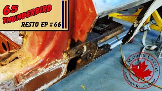 Outer Frame Structure Repair  65 Thunderbird Convertible Ep 66 [upl. by Dessma875]