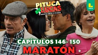 MARATÓN PITUCA SIN LUCAS  CAPÍTULOS 146 AL 150 🤑💸  LATINA TELEVISIÓN [upl. by Nyraa]