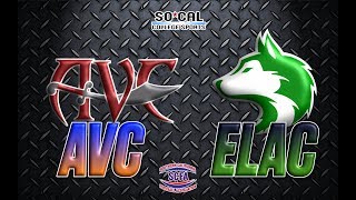 SCFA Football Week 3 Antelope Valley at ELAC  916  6pm [upl. by Drwde]