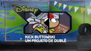 KICK BUTTOWSKY  nova série Disney XD [upl. by Yssak327]