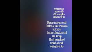 Sangiovanni  Perso Nel Buio Feat Madame Testo [upl. by Sugden]