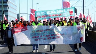 Warnstreiks im öffentlichen Dienst „Man merkt wie wenig man wert ist“ [upl. by Zulaledairam]