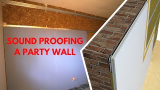 How To Sound Proof a Party Wall [upl. by Kenway]