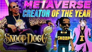 Snoop Dogg 2022 Metaverse Creator of The Year [upl. by Kelsey]