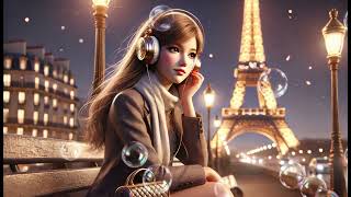 Paris Night Lofi  Romantic Beats by the Eiffel Tower [upl. by Dunlavy]