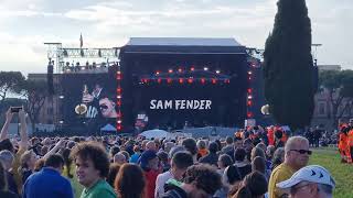 Sam Fender  Seventeen Going Under live at Circus Maximus Rome 21052023 [upl. by Bautista338]