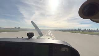 Taking off From Van Nuys Airport Runway 16R  Cockpit View [upl. by Daniels318]