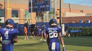 Watch Florida Gators Fall Football Practice 8624 Montrell Johnson Jr video update [upl. by Allianora]