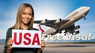 How to Get a FREE VISA to the USA What You NEED to Know 2024 [upl. by Nrevel]