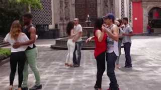 Flash Mob de Kizomba en Mexico Kizomba Woman [upl. by Eniamert]