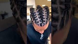 Short dreadlocks styles for Black Men and womenBarrel twists locstylesdreadstyles for short locs [upl. by Hulburt]