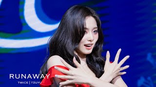 FANCAM240914 TWICE TZUYU RunAway 직캠 [upl. by Llecrep]