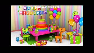 Fun Happy Birthday Learning Games  Learn Numbers amp Colors For Toodlers Kids Cubic Frog Game Apps [upl. by Jelena112]