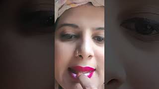 Hot pink lipistic colour hack 😲🤯youtube trending shorts video [upl. by Glenda207]