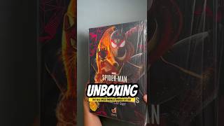 Unboxing Hot Toys Marvel Playstation SpiderMan  Miles Morales Bodega Cat Suit spiderman hottoys [upl. by Nosila220]