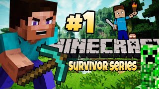 I Started SURVIVAL SERIES in Minecraft Part1 like Mythpat [upl. by Pathe]