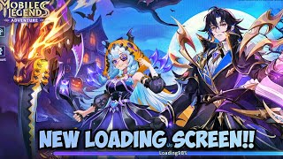 NEW LOADING SCREEN‼️UPDATE  Mobile Legends Adventure [upl. by Dich]