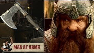 Gimlis Bearded Axe Lord of the Rings  MAN AT ARMS [upl. by Mcloughlin754]