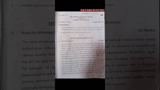 Class 11 English Mid term Exam 202425 morning shift shortfeed shorts trending viralvideo like [upl. by Latsryk251]