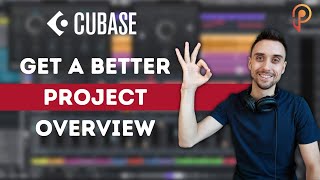 How to ORGANIZE the project window in CUBASE  Complete Tutorial [upl. by Nereids]