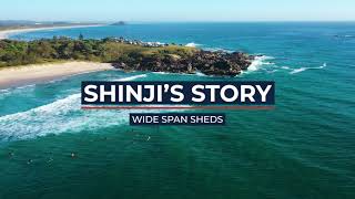 Shinjis Story  Wide Span Shed Legend [upl. by Narih287]