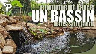 COMMENT faire un BASSIN dans son jardin  Biodiversité [upl. by Jenni]