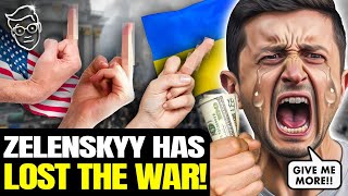 Bombshell Report DESTROYS Zelenskyy Western Allies ABANDON Ukraine Fraud Rampant Total COLLAPSE [upl. by Serdna]