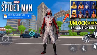 NEW UPDATE  Unlock Suits  Spider Man Game Android  Spider Fighter 3  Spiderman Game Android [upl. by Auvil]