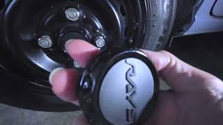 How to install hub caps on steel rims [upl. by Eanaj]