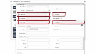 Adding a Preventive Maintenance Schedule Record  SOMAX CMMS Tutorials [upl. by Bogie]