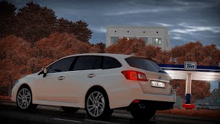 Subaru Levorg  City Car Driving  Logitech G29shifter [upl. by Danzig]