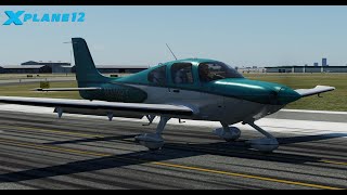 【XPlane 12】Digest  Cirrus SR22  TorontoCYYZ to DetroitKDET [upl. by Wetzell]