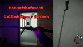 Sonsoftheforest Katana  Golfschläger Location sonsoftheforest location viralvideos foryou [upl. by Ivor567]