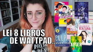 LEÍ ALGUNOS DE LOS LIBROS MÁS POPULARES DE WATTPAD EN UN MES AYUDA  Crónicas de una Merodeadora [upl. by Letta224]