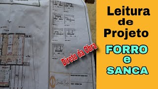 Leitura de Projeto Forro e Sanca de Gesso direto da obra no mínimos detalhes [upl. by Dysart]