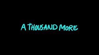 Thrive Worship  A Thousand More Official Lyric Video [upl. by Naoj]