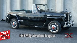 1949 Willys Overland Jeepster  SOLD [upl. by Htbazile249]