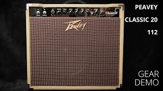 Peavey Classic 20 112 und die Geschichte der Peavey Classic Serie Gear Demogerman [upl. by Hiamerej96]