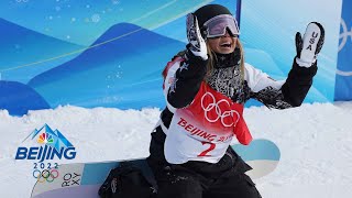 Watch all three runs from Chloe Kims repeat halfpipe win  Winter Olympics 2022  NBC Sports [upl. by Enatan]