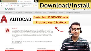 How To Download amp Install AutoCAD [upl. by Haelak]