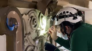 Pilaster Capital Restoration [upl. by Sunday]