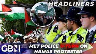 Met Police ‘SHAMED into doing their job’ after officers REFUSE to arrest Hamas glorifying protester [upl. by Henrieta]