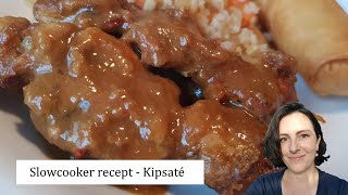 Slowcooker recept  Kipsaté  NLBE  Plezier in de Keuken [upl. by Gnuhn]